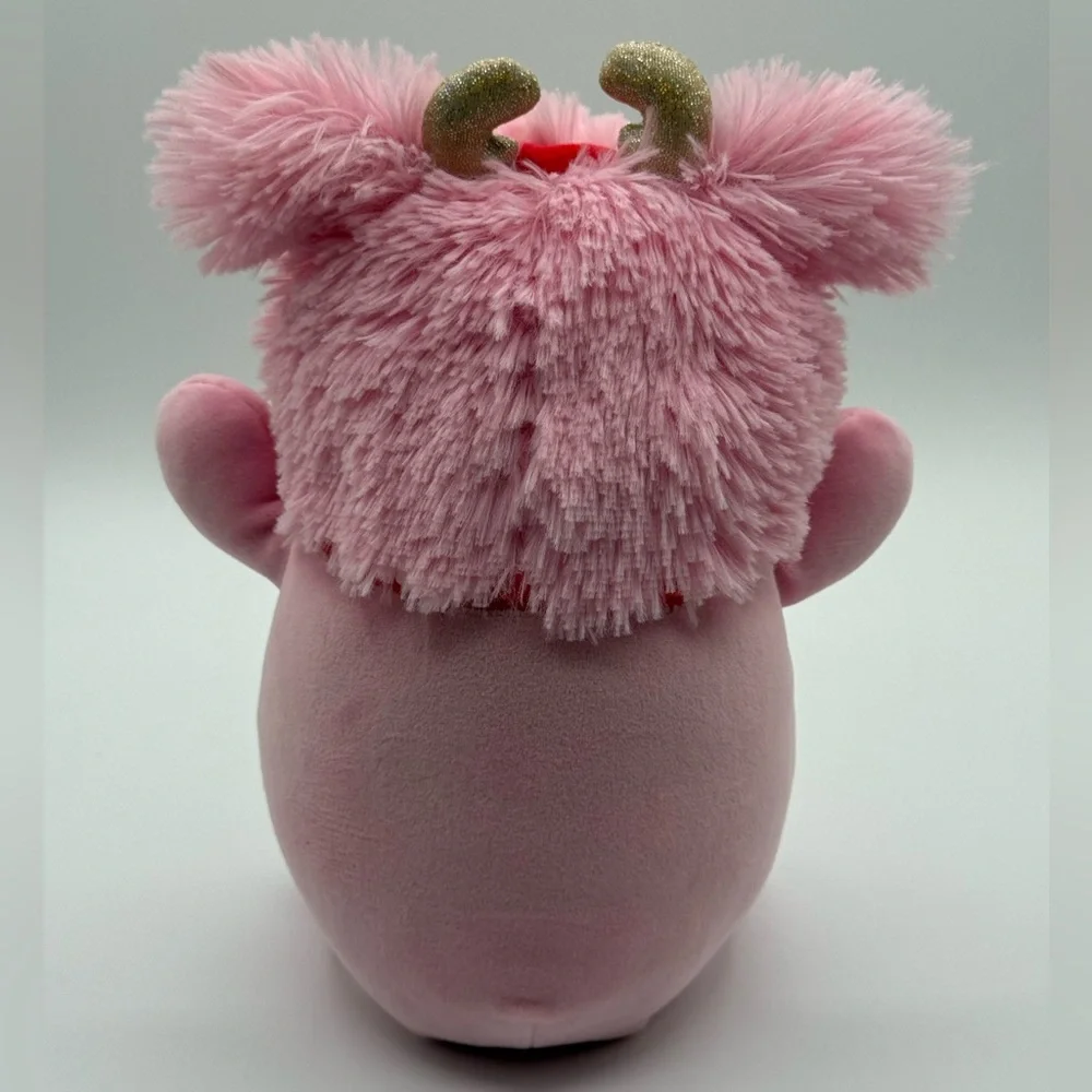 Squishmallows Brina Pink Bigfoot Christmas Hug Mees 10
